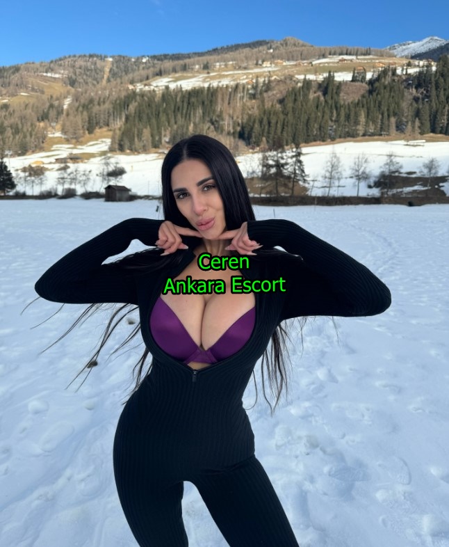 ankaraescortceren-3 Ankara Escort Ceren Dolgun Dudaklarım İle Tam Bir Afetim!